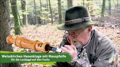 Hasenklage mit integriertem Mauspfeifchen, Weisskirchen
