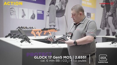 Airsoft Pistole 17 Gen5 MOS, Glock