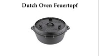 Dutch Oven Feuertopf mit Standfüßen, Petromax