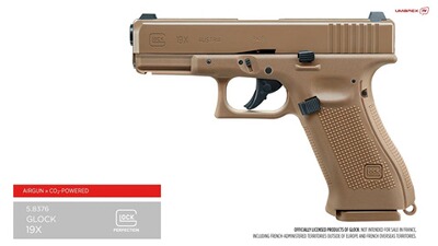 CO2 Pistole Glock 19x, Glock