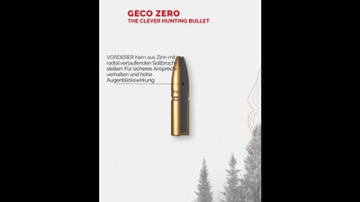 Geschosse .284 (7 mm) 8,2g/127grs. Zero, Geco