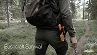 Messer Bushcraft Survival His-Vis Orange, Morakniv