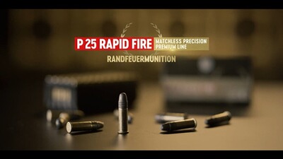 .22 lfb. P25 Rapid Fire 2,6g/40grs., RWS