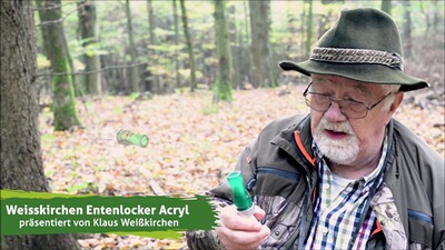 Entenlocker Polyacryl, Weisskirchen
