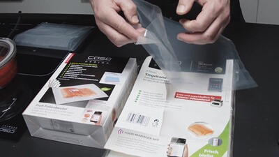 Siegelrandbeutel – 100 Stück, CASO