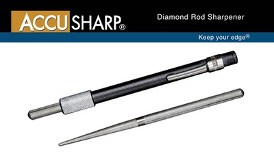 Messerschärfer Diamantschleifstab, Accusharp