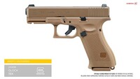 Airsoft Pistole 19X Coyote CO2, Glock
