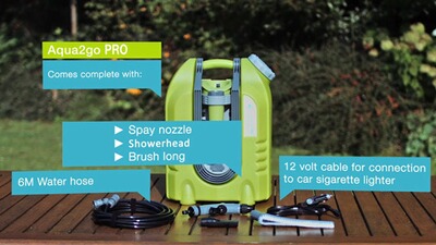 Mobilreiniger Pro mit Akku, Aqua2go