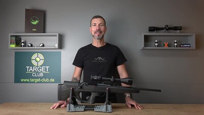 Repetierbüchse Vorführwaffe DR21 mit Grundschiene Basis, Dentler