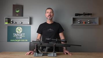 Repetierbüchse Vorführwaffe DR21 mit Grundschiene Basis, Dentler