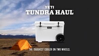 Kühlbox Tundra Haul mit Rädern, YETI