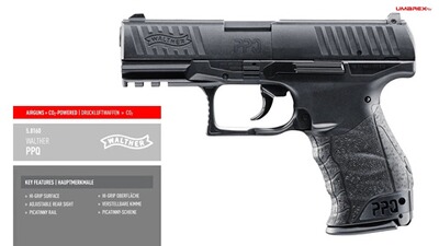 CO2 Pistole PPQ, Walther