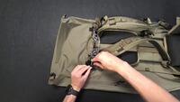 Rucksack B50, Vorn