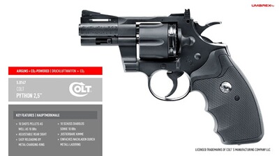 CO2 Revolver Python, Colt