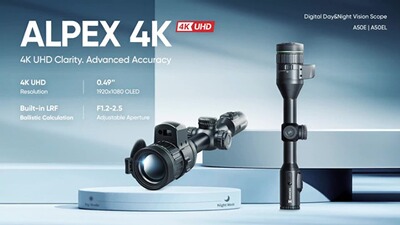 Nachsichtzielgerät Alpex 4K A50EL, Hikmicro