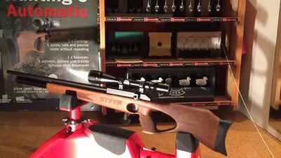 Match Luftgewehr Hunting 5 Automatik – 24 Joule, Steyr Sport