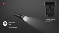 Taschenlampe P7R 25 Jahre Jubiläum, Ledlenser