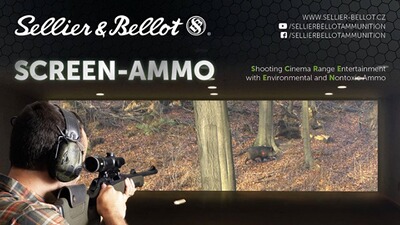 8x57 IS Screen-Ammo SCR Zink 9,0g/140grs., Sellier & Bellot