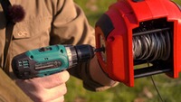Seilwinde Drill winch für Akkuschrauber, Berger & Schröter