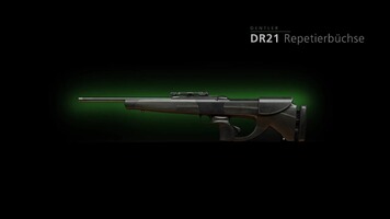 Repetierbüchse Vorführwaffe DR21 mit Grundschiene Basis Vario, Dentler