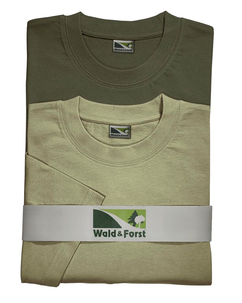T-Shirts 2er-Pack, Wald & Forst