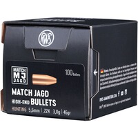 Geschosse .224 3,0g/46grs. MJ/SG, RWS