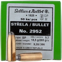Geschosse .366 Tlm Rd 18,5g/285grs, Sellier & Bellot