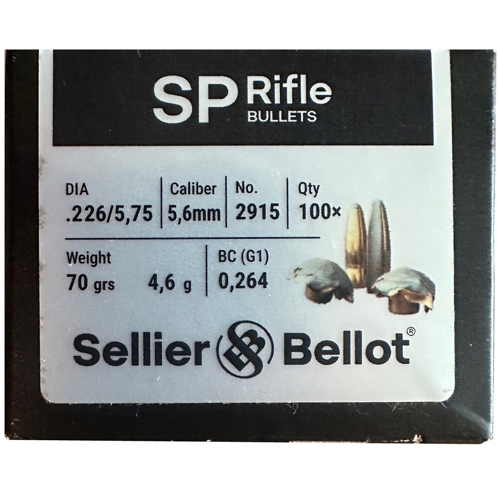 Geschosse .226 4,6g/70grs. Tlm