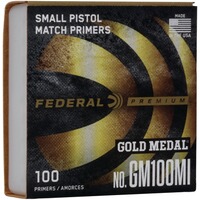 Zündhütchen Match Small Pistol, Federal Ammunition