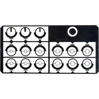 Tunnelkorn-Einsätze, Set mit 15 Einsätzen, Davide Pedersoli