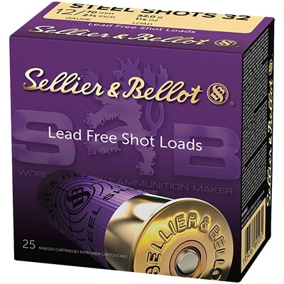 12/70 Steel 3,3mm 32g, Sellier & Bellot