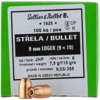 Geschosse .355 7,5g/115grs. HP, Sellier & Bellot