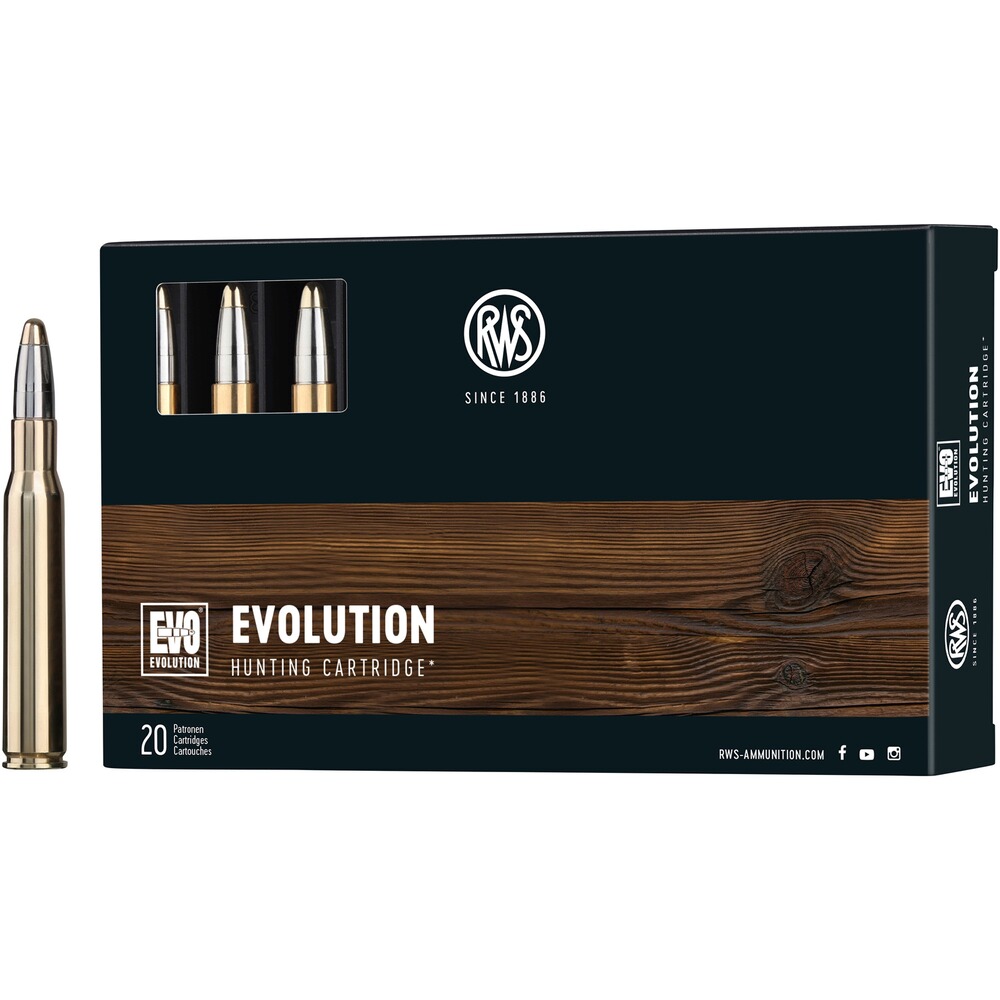.30-06 Spr. Evolution 11,9g/184grs., RWS