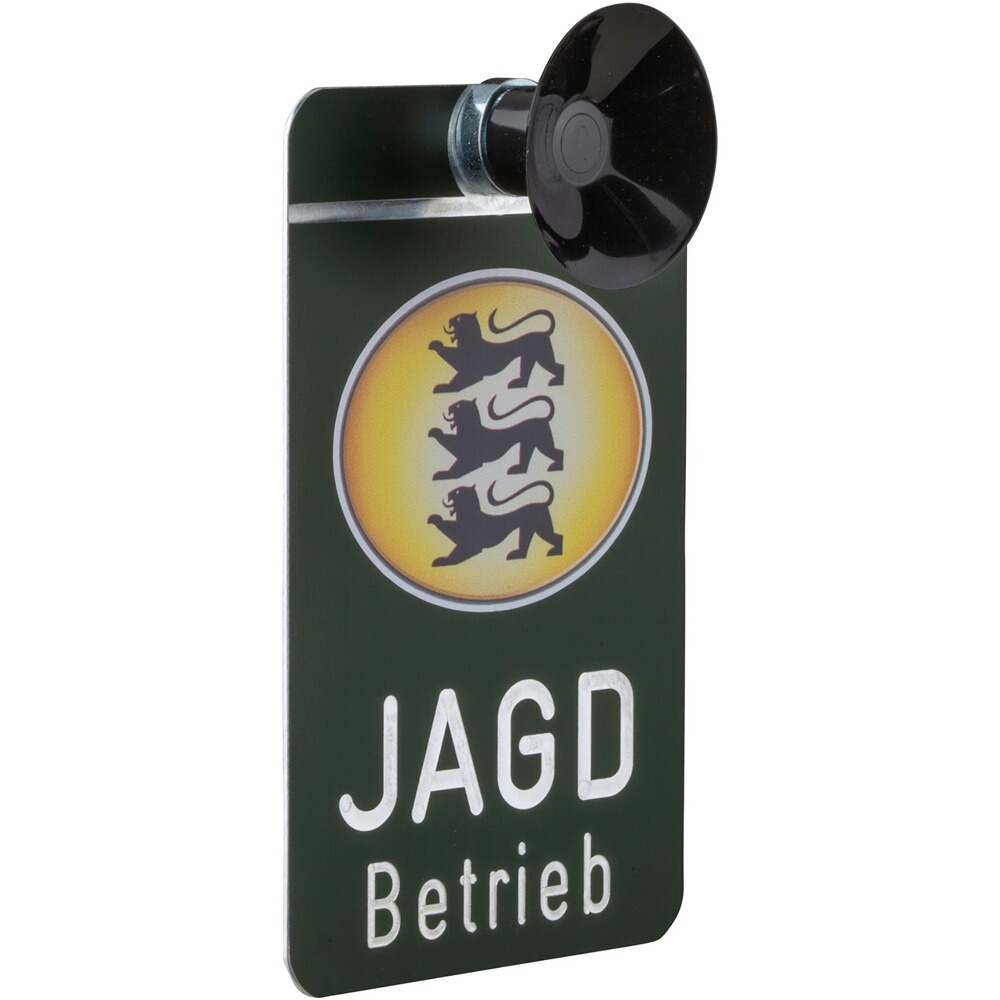Autoschild Jagdbetrieb, Dr. Gmünder