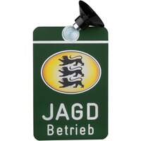 Autoschild Jagdbetrieb, Dr. Gmünder