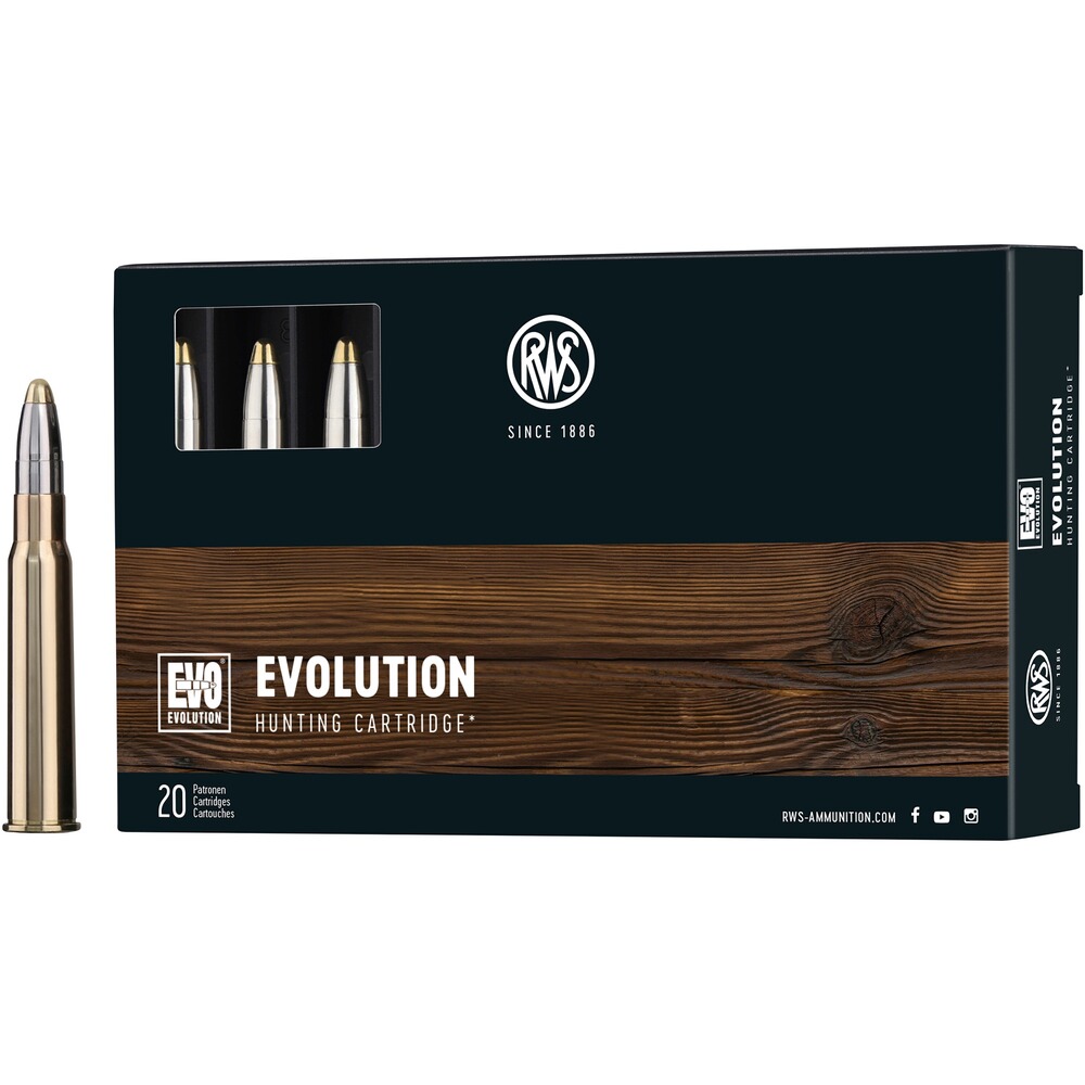 8x57 IRS Evolution 13,0g/200grs., RWS