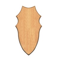 Trophäenschild Bock, Wald & Forst