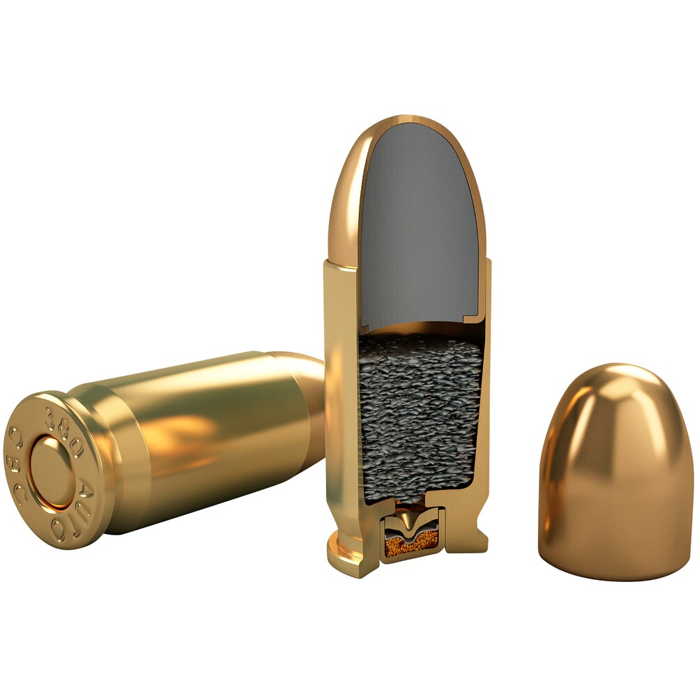 9 mm Kurz Vollmantel 6,2g/95grs., Magtech