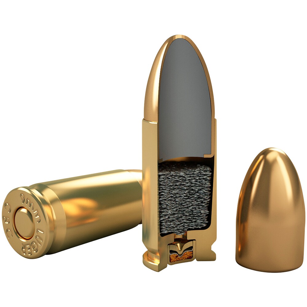 9 mm Luger Vollmantel 7,5g/115grs., Magtech