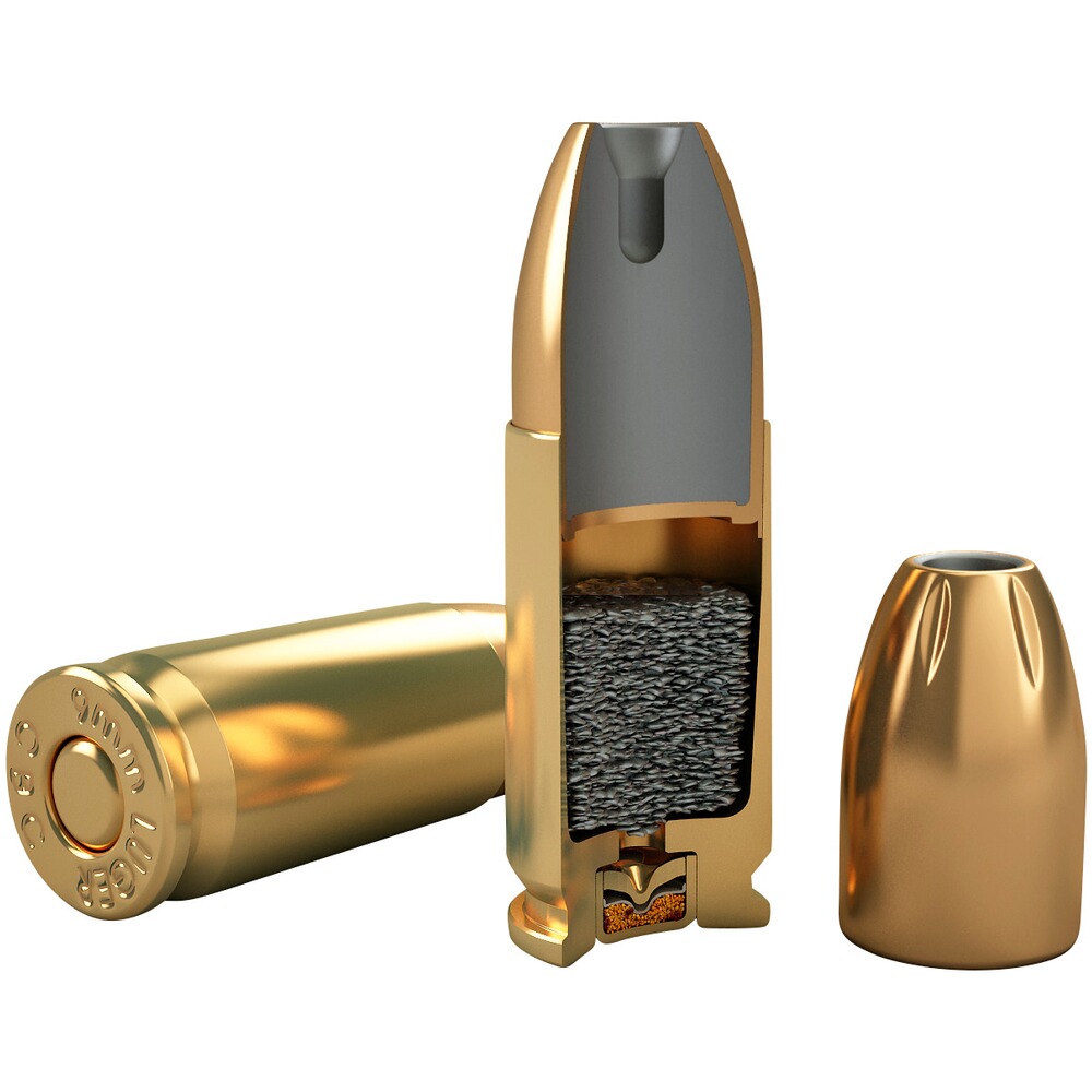 9 mm Luger JHP 7,5g/115grs., Magtech