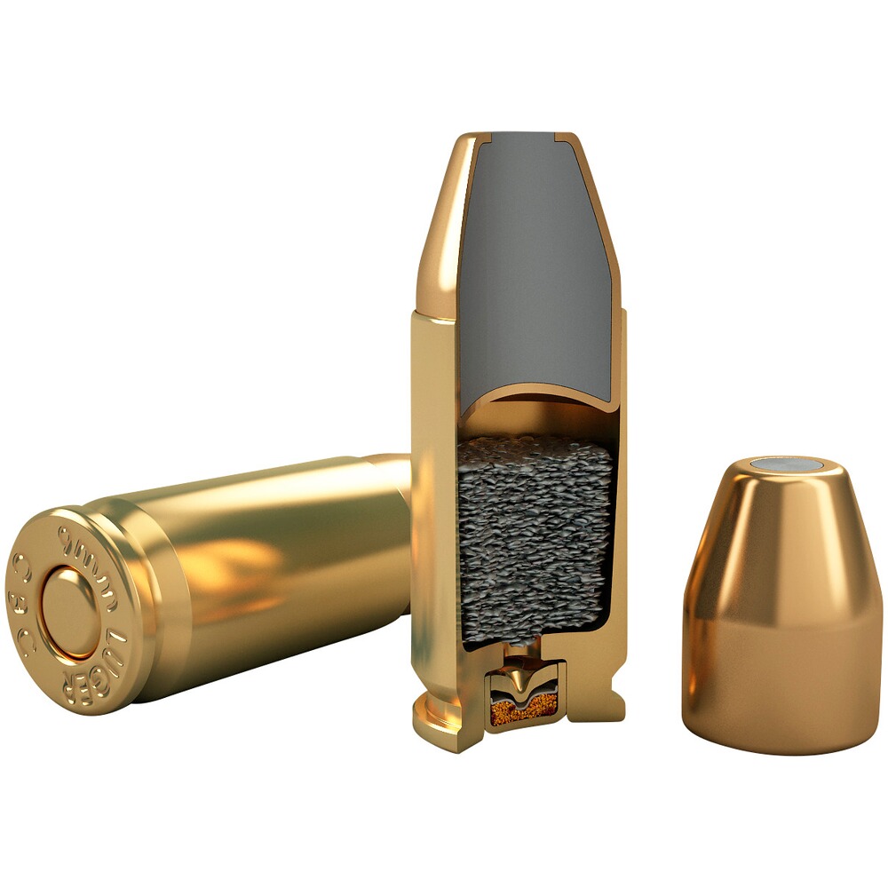 9 mm Luger JSP-Flat 6,2g/95grs., Magtech