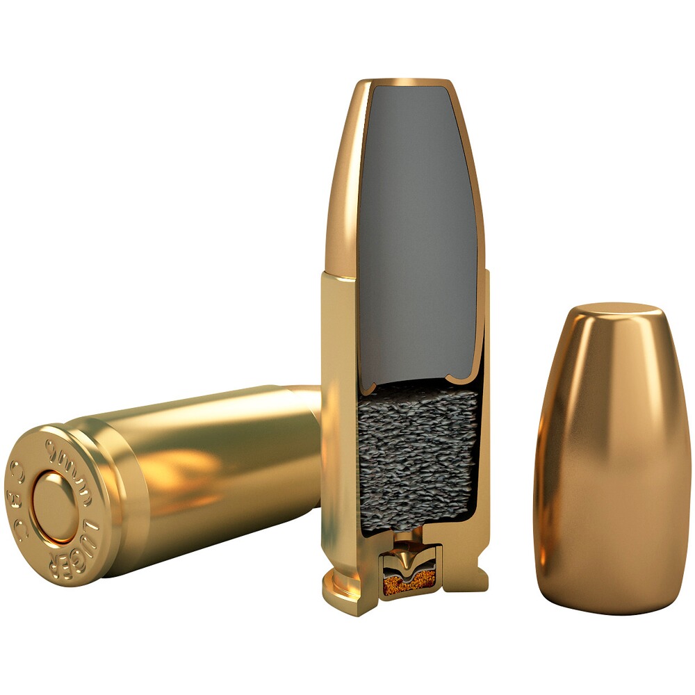 9 mm Luger Vollmantel Subsonic 9,52g/147grs., Magtech