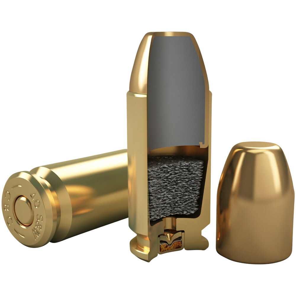 .40 S&W Vollmantel Flachkopf 10,7g/165grs., Magtech