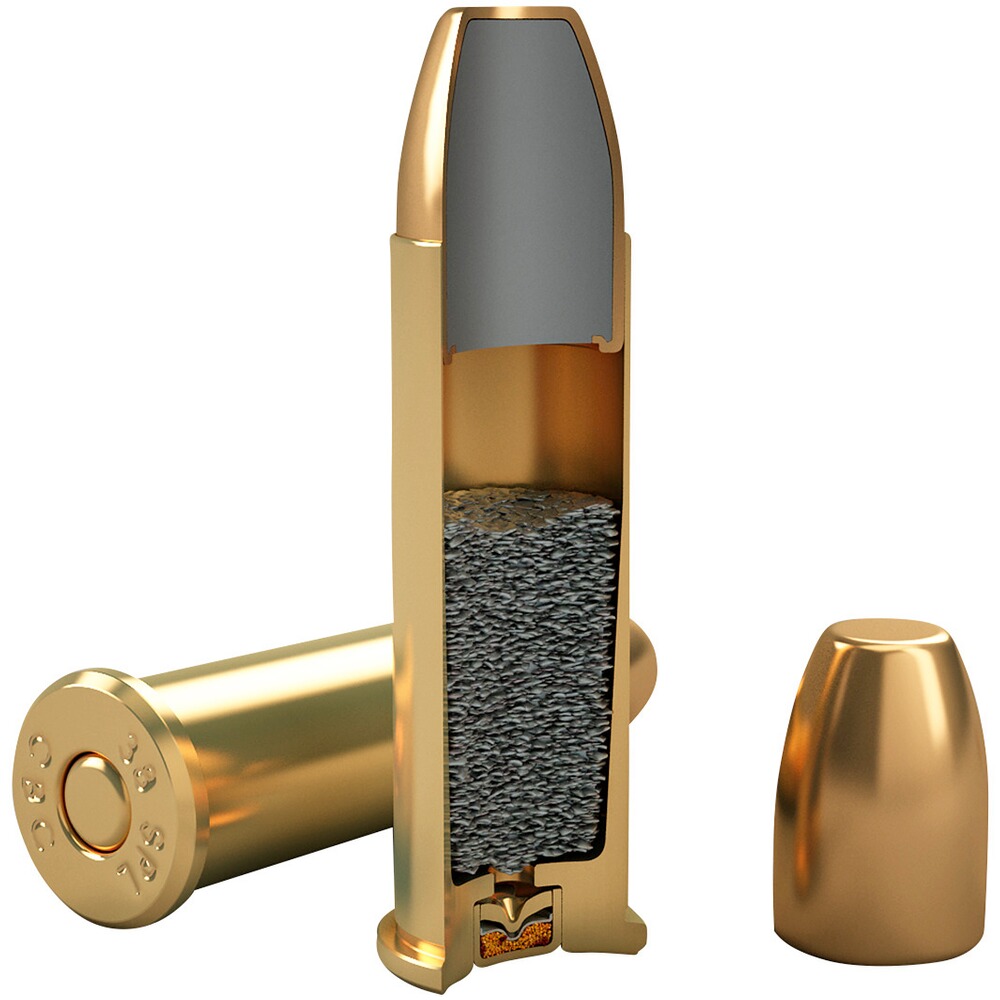 .38 Special Vollmantel Flachkopf 10,2g/158grs., Magtech