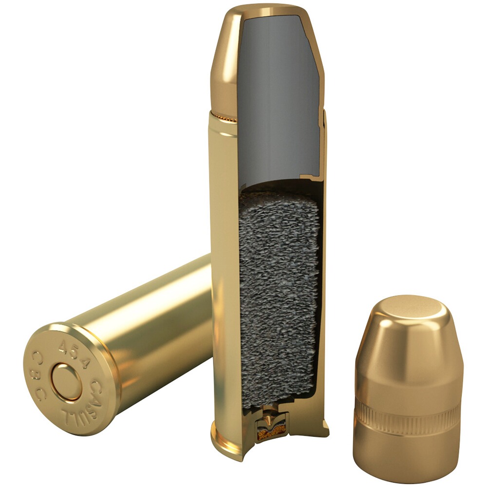 .454 Casull Vollmantel Flachkopf 16,9g/260grs., Magtech