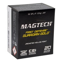 .38 Special+P Guardian Gold JHP 8,1g/125grs., Magtech