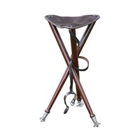 Dreibein-Ansitzstuhl mit Metallspitzen, Parforce
