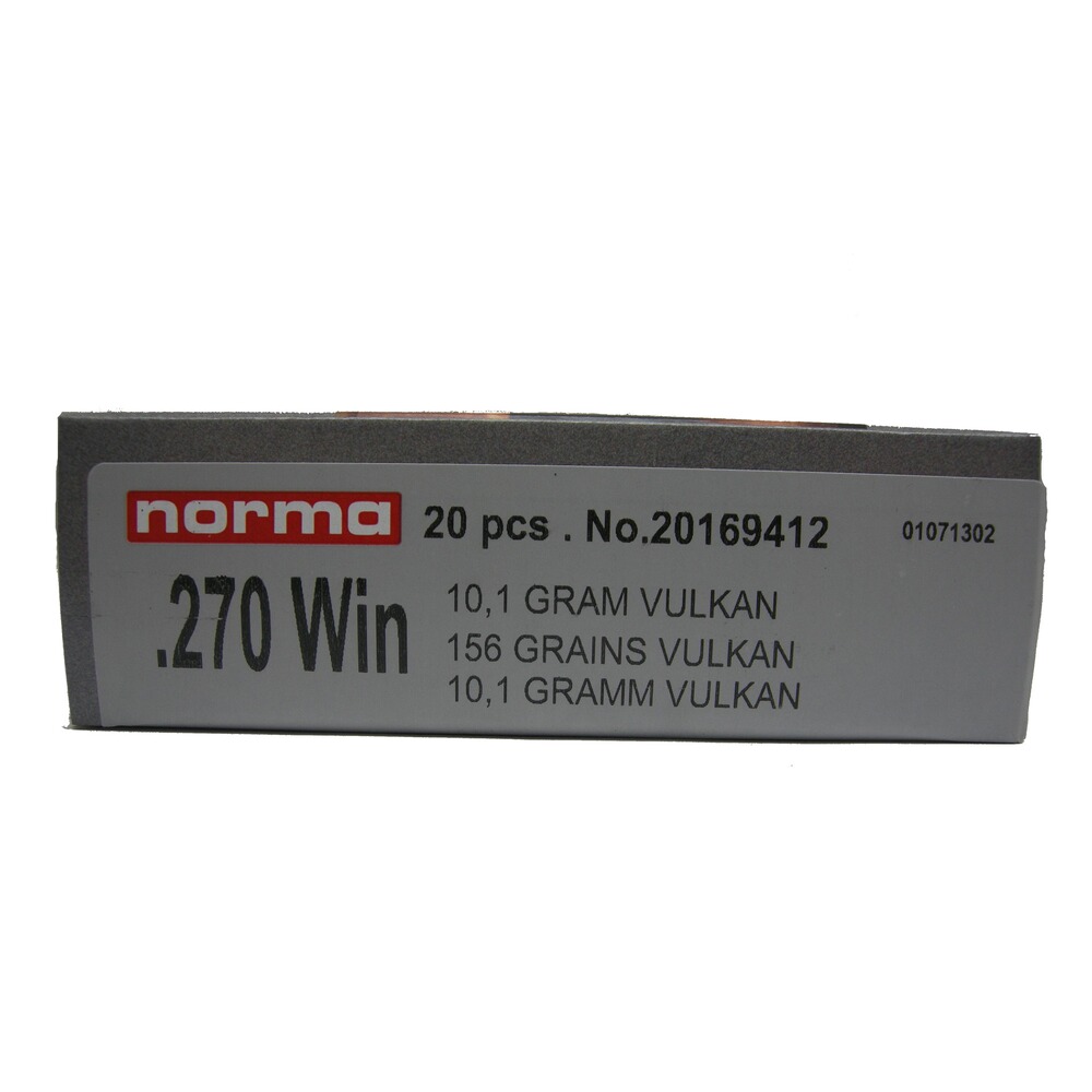 .270 Win. Vulkan 10,1g/156grs., Norma