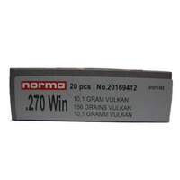 .270 Win. Vulkan 10,1g/156grs., Norma