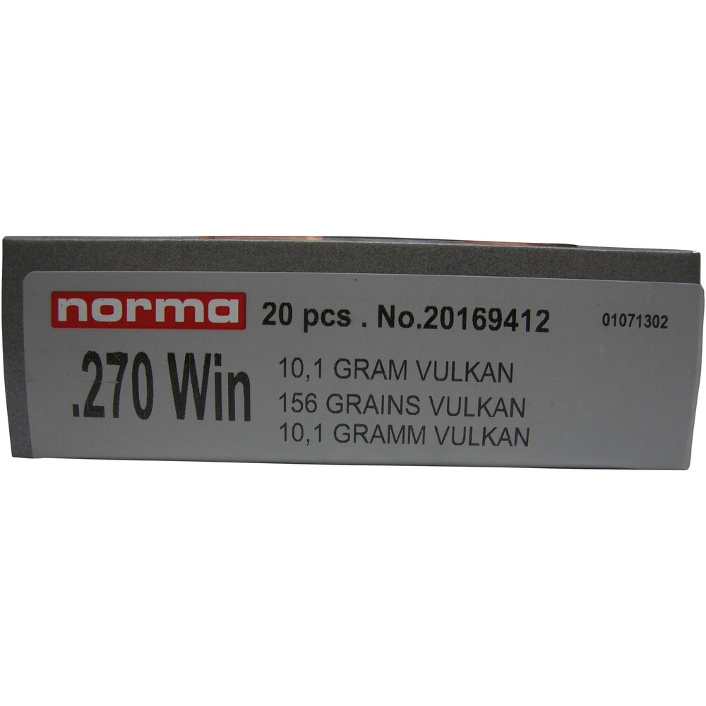 .270 Win. Vulkan 10,1g/156grs., Norma
